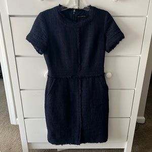 Banana Republic short sleeved, size 2, navy blue dress